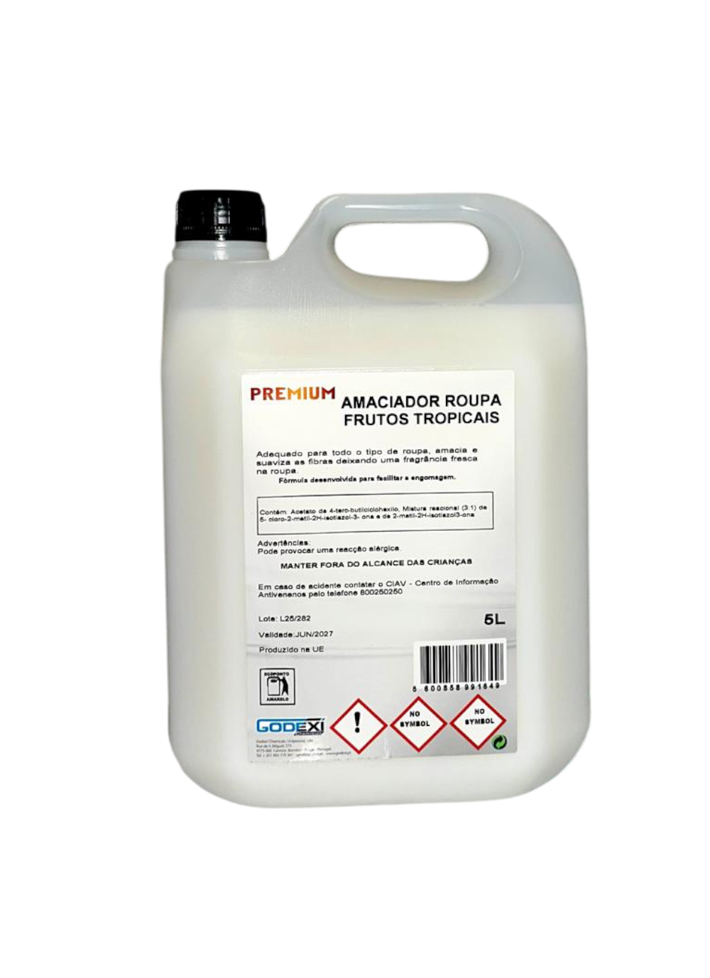 Amaciador Líquido Premium Frutos Tropicais